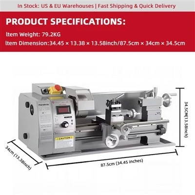 8 X 16 Mini Metal Lathe factory